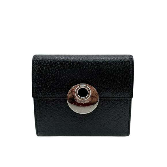 GUCCI 120933 Flap Tri-fold Wallet in Black for Men